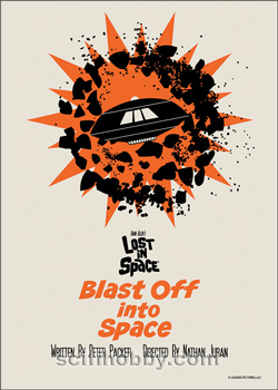 Blast Off into Space Base card
