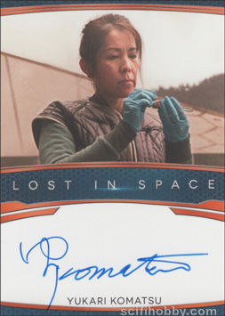 Yukari Komatsu as Naoko Watanabe Autograph card