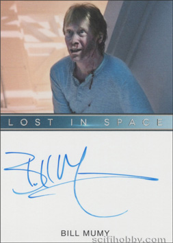 Billy Mumy as Dr. Zachary Smith Autograph card