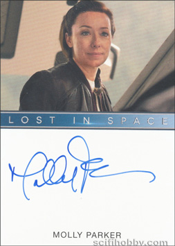 Molly Parker as Maureen Robinson Autograph card