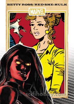 Betty Ross / Red She-Hulk Base card