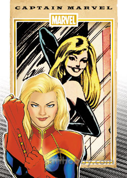 Captain Marvel Base card
