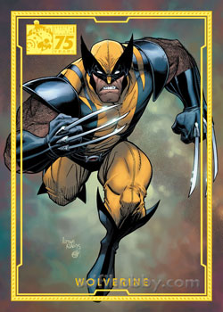 Wolverine Marvel 75th Annivesray