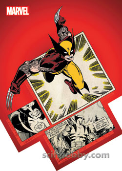 Wolverine Die-Cut Panel Bursts