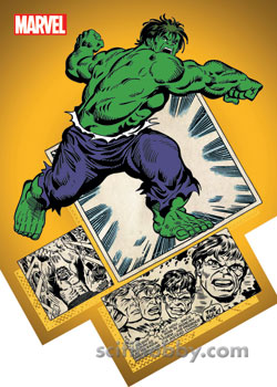 Hulk Die-Cut Panel Bursts