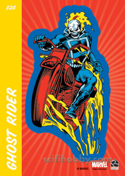 Ghost Rider Sticker card