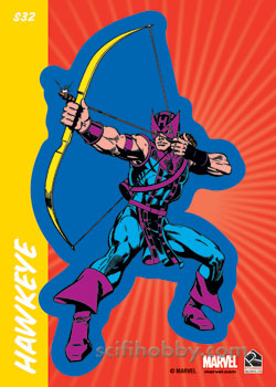 Hawkeye Sticker card