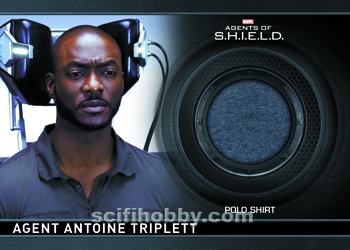 Agent Antoine Triplett Costume card