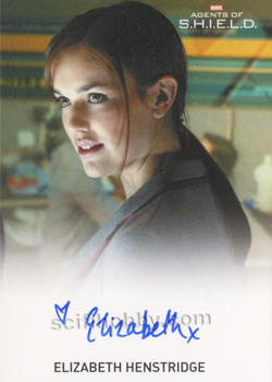 Elizabeth Henstridge as Jemma Simmons Autograph card