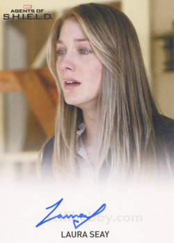 Laura Seay as Hannah Hutchins Autograph card