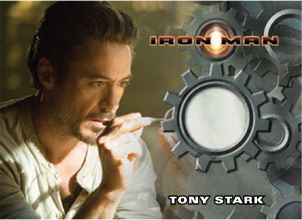 Iron Man Movie SINGLE PROMO TRADING CARD P2 Robert Downey Jr Rittenhouse 
