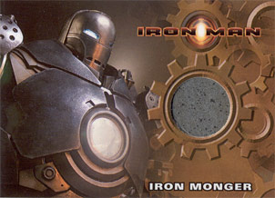 Iron Monger Armor Prop Card Multi-Case Incentive Prop Card