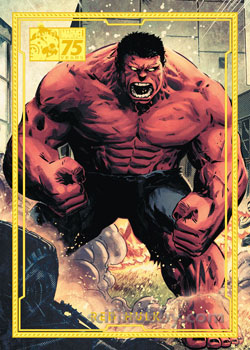 Red Hulk Marvel 75th Anniversary