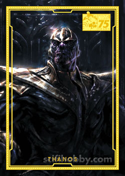 Thanos Marvel 75th Anniversary