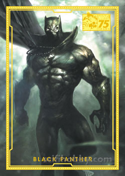 Black Panther Marvel 75th Anniversary