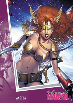 BLINDFOLD / Women of Marvel Series 2 (2013) BASE Trading Card #6