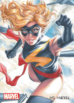 Ms. Marvel Marvel Artifex - Autographed by Rhiannon Owens