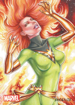 Phoenix Marvel Artifex - Autographed by Rhiannon Owens