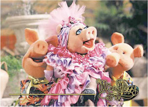 Miss Piggy Base card