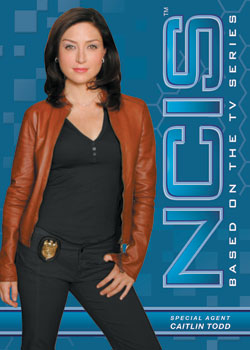 Sasha Alexander as Special Agent Caitlin Todd Character card