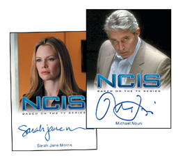 Morris and Nouri Autograph Card Samples