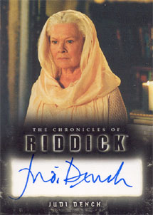 Judi Dench as Aereon Autographs