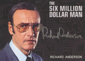 Richard Anderson as Oscar Goldman 2-Box Incentive