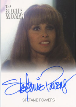 Stefanie Powers as Shalon Autograph card