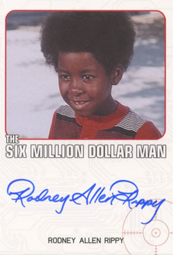 Rodney Allen Rippy as Ernest Cook Autograph card