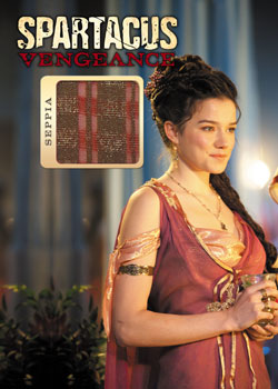 Hanna Mangan Lawrence as Seppia Spartacus Relic card