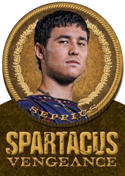 Seppius Die-Cut Gold Plaque card