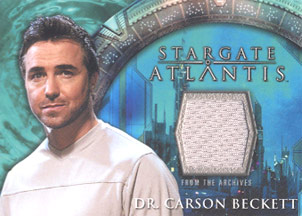 Dr. Carson Beckett Stargate Atlantis Costume card