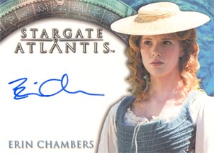 Erin Chambers as Sora Case Topper Autograph Card