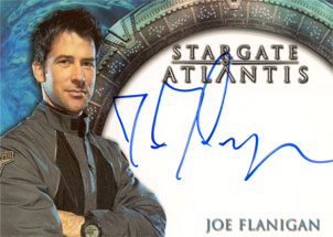 Joe Flanigan as Major John Sheppard Autograph card