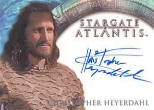 Christopher Heyerdahl as Halling Autograph card
