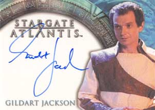 Gildart Jackson as Janus Autograph card