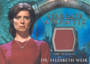 Dr. Elizabeth Weir Stargate Atlantis Costume card