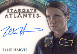 Ellie Harvie as Dr. Lindsey Novak Autograph card