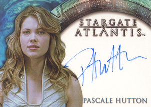 Pascale Hutton as First Officer Autograph card
