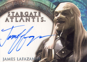 James Lafazanos as Male Wraith Autograph card