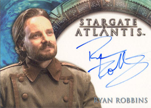 Ryan Robbins as Ladon Radim Autograph card