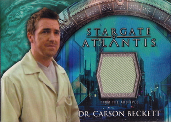Dr. Carson Beckett from The Rising Costume card