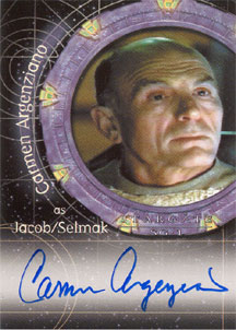 Carmen Argenziano as Jacob/Selmak Autograph card