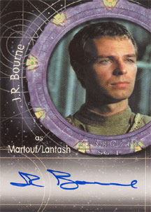 J.R. Bourne as Martouf Autograph card