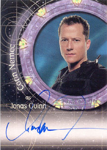 Corin Nemec as Jonas Quinn Autograph card