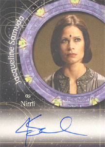 Jacqueline Samuda as Nirrti Autograph card