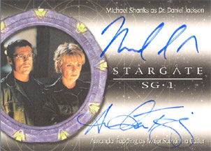 Michael Shanks and Amanda Tapping Multi-Case Purchase Incentive - Dual Autograph