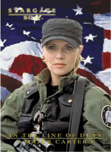 Major Samantha Carter In The Line of Duty