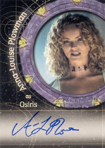 Anna-Louise Plowman as Osiris Autographs
