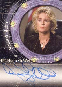 Jessica Steen as Dr. Elizabeth Weir Autographs